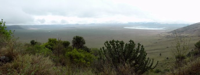 Ngorongoro hommikune panoraam-2